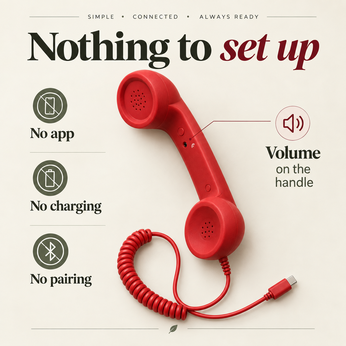 OldDial™ Retro Handset
